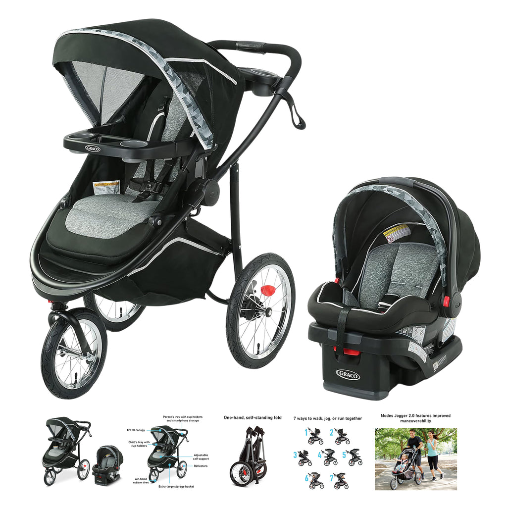 Système de voyage graco avec siège auto snugride 35 pour bébé