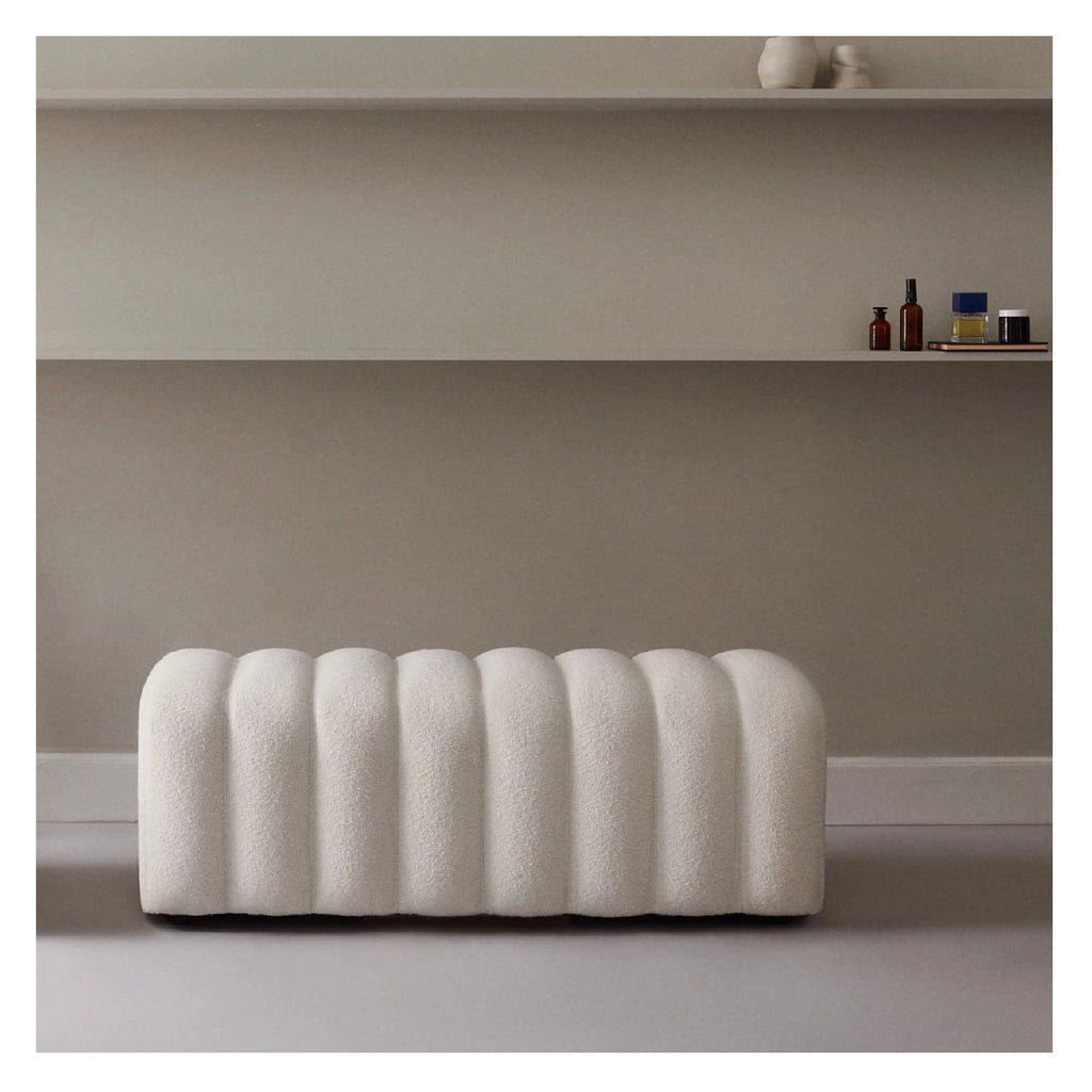 canapé modulable avec finition douce et élégante