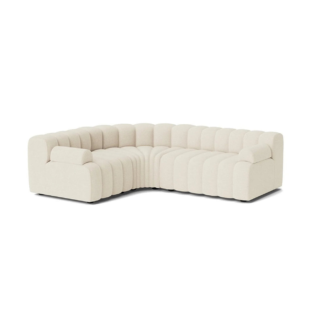 sofa blanc harmony en tissu moelleux