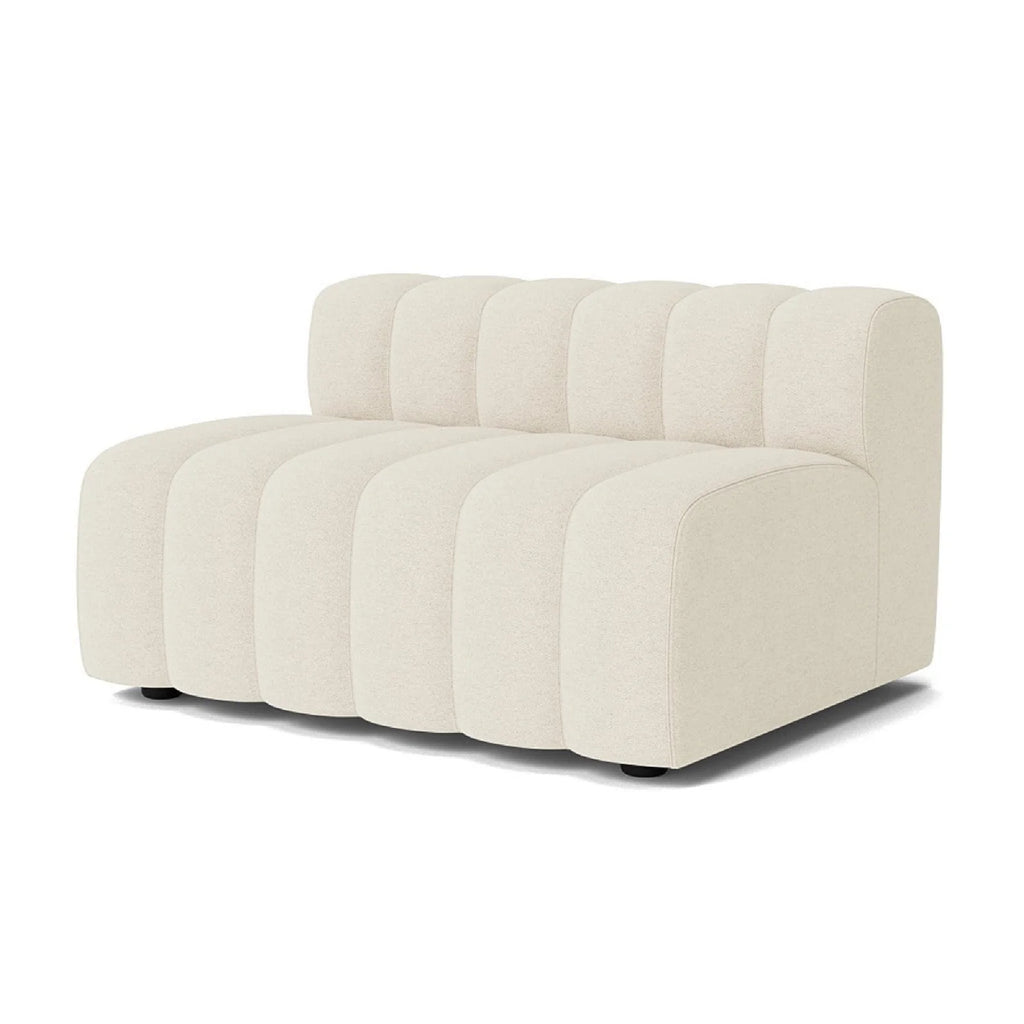 canapé modulaire blanc avec assise confortable