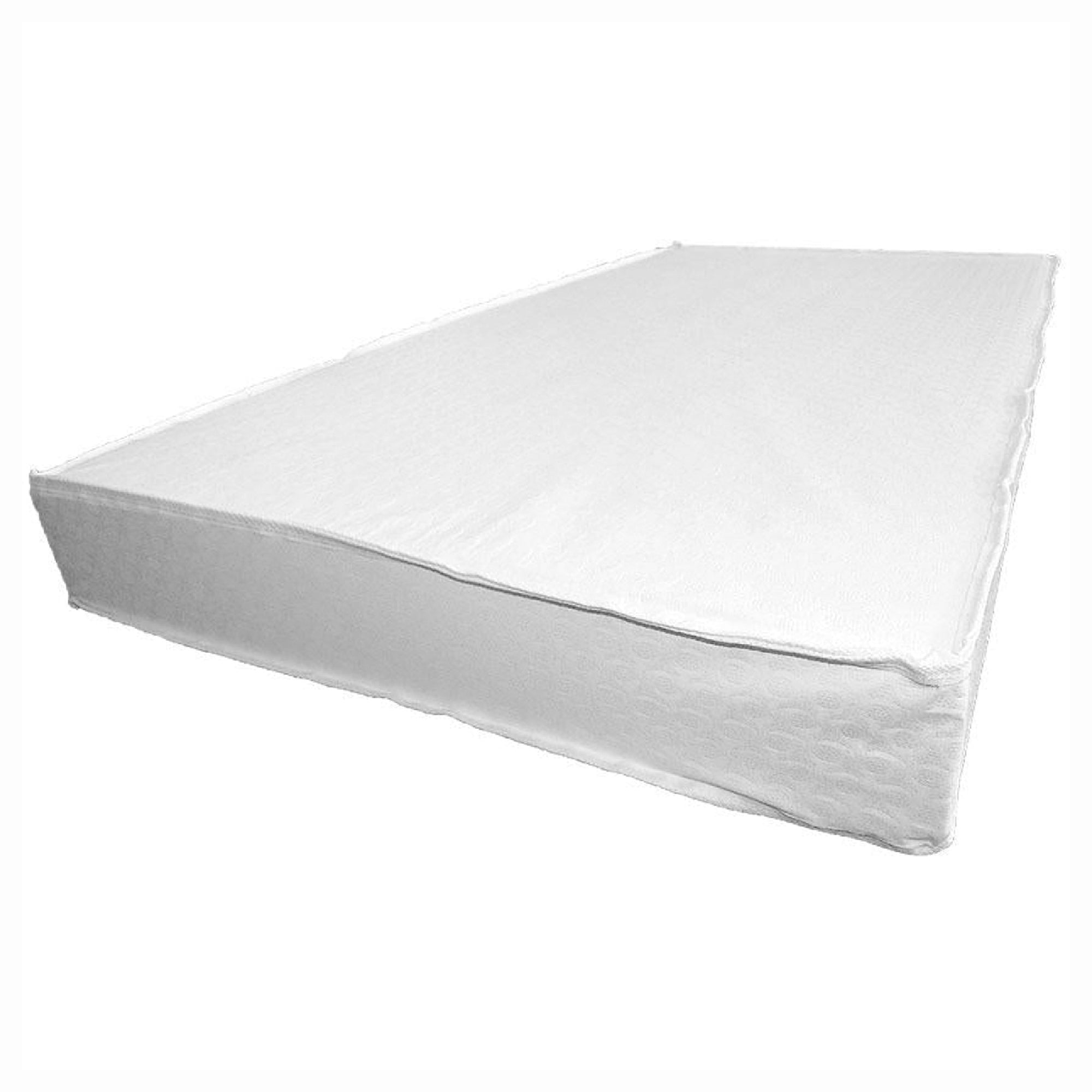 Bassinette de bébé convertible 4 en 1, bureau double helena blanc et matelas pour bébé