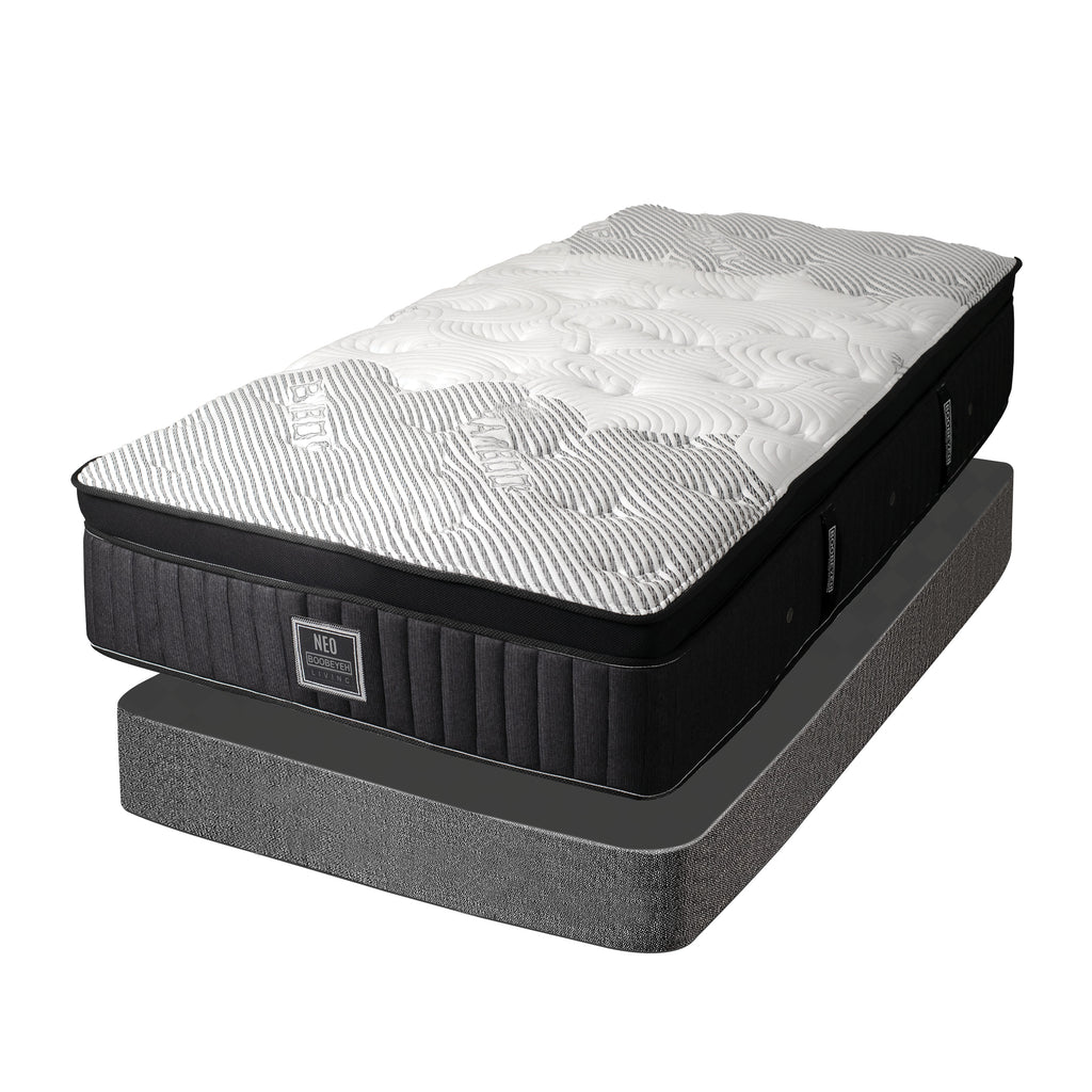 Ensemble matelas simple de la collection neo – confort et soutien
