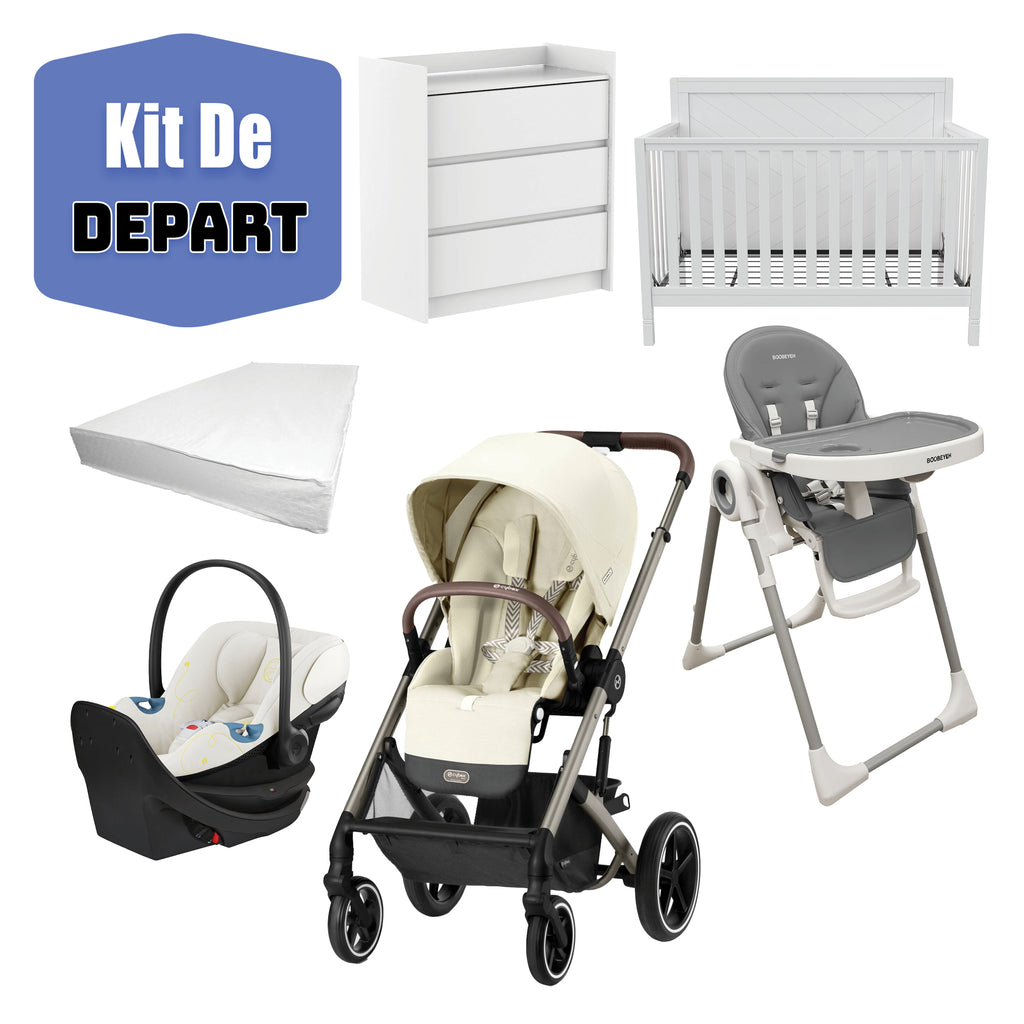 Élevez votre expérience parentale avec le kit complet d'essentiels pour bébé cybex