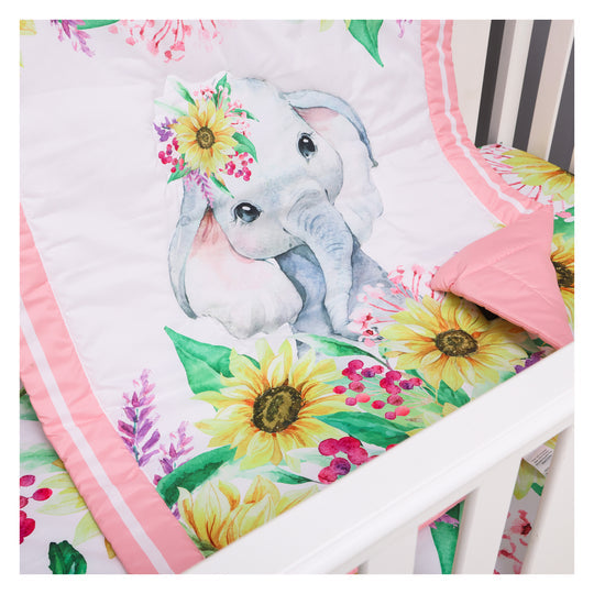 ensemble de lit elephant pour bebe 2