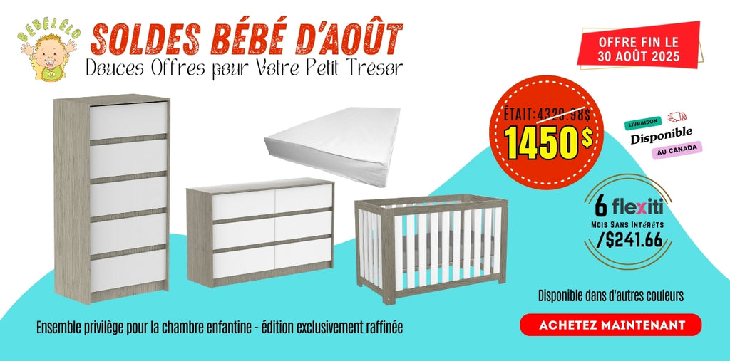 Ensemble privilège pour la chambre enfantine - édition exclusivement raffinée