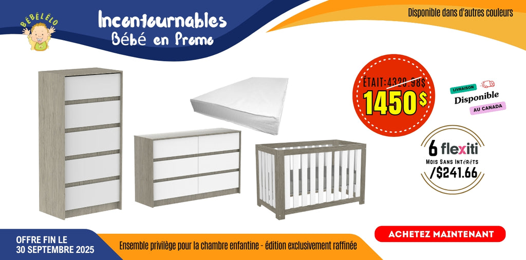 Ensemble privilège pour la chambre enfantine - édition exclusivement raffinée