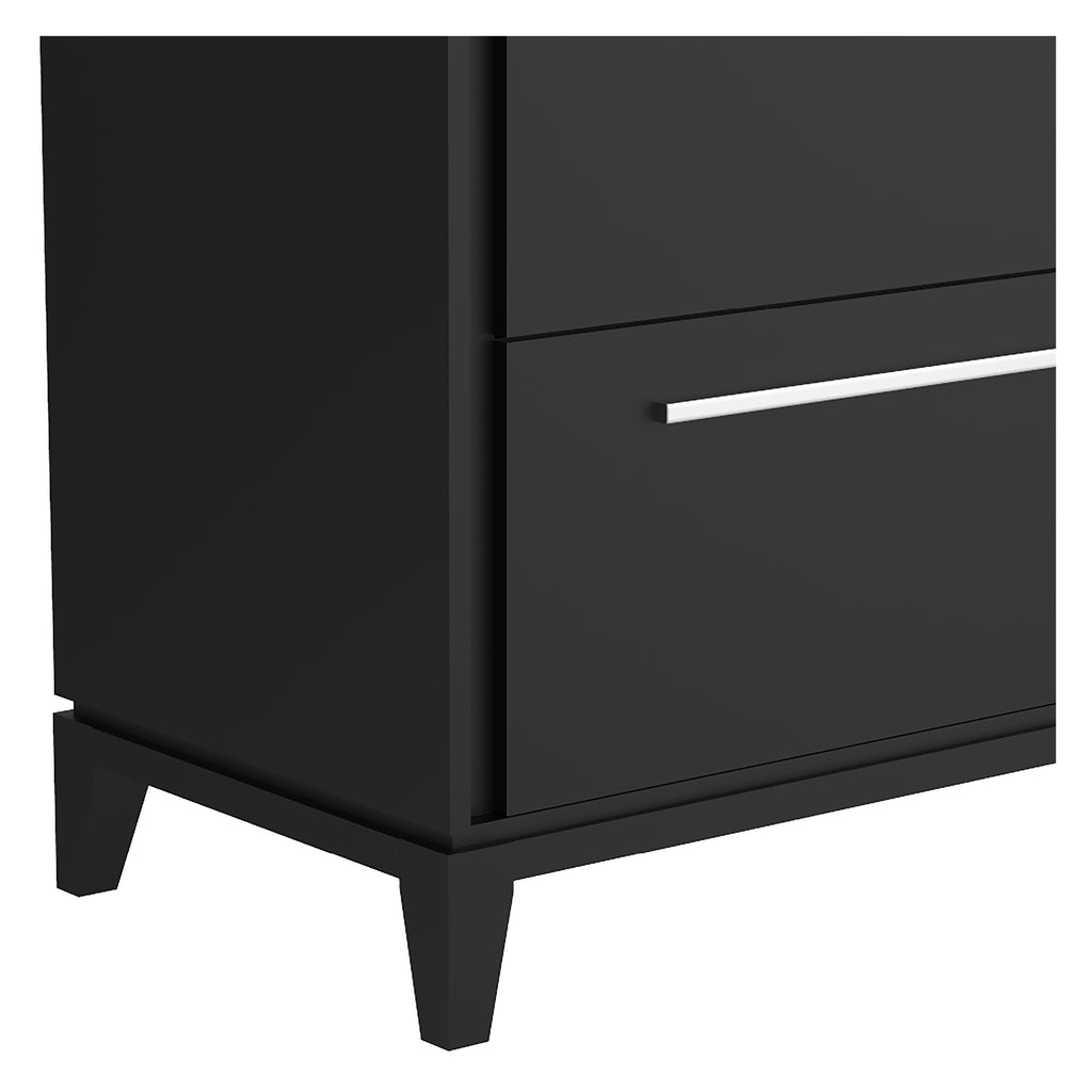 Bureau double 6 tiroirs moderna pour chambre, java