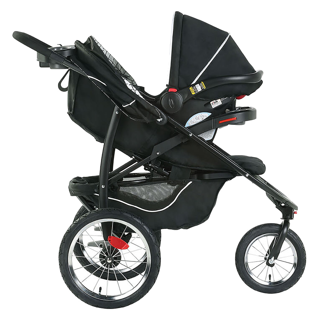 Graco fastaction fold jogger click connect travel system - colton | black